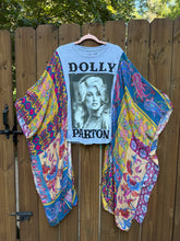 KIMONO TEE KAFTAN // open size handmade // DOLLY patchwork kimono