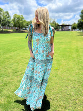 FORGET ME NOT ribbon tie // maxi dress