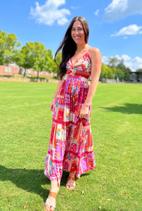 SUMMER PATCHWORK // maxi dress