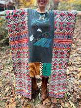 KANTHA WING UPCYCLED DRESS// free size handmade// BILLY IDOL