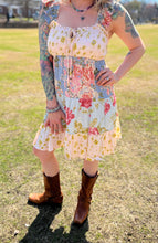 ELLA patchwork dress // mini dress