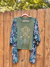 KIMONO TEE KAFTAN // open size handmade // ZODIAC Libra