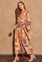 Loving Free Maxi Wrap Dress: GOLDEN DESERT