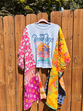 KANTHA TEE KAFTAN // open size handmade //BEACH BOYS extra long
