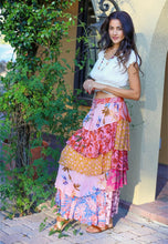 Summer garden queen skirt // stretch smocked fit