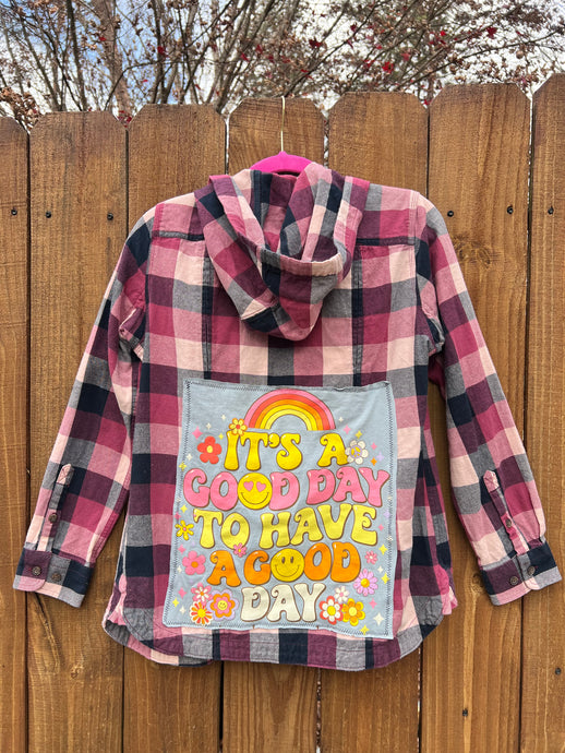 UPCYCLED FLANNEL  // XS handmade // GOOD DAY with good