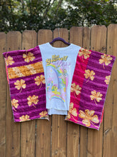 KANTHA TEE KAFTAN // open size handmade // MY LITTLE PONY