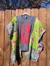 KANTHA TEE KAFTAN // open size handmade // slightly Stoopid