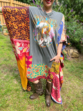 KANTHA WING UPCYCLED DRESS// free size handmade// STEVIE DRESS