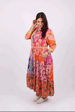 Summer Garden Maxi // adjustable waist