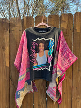 KANTHA TEE KAFTAN // open size handmade // WHITNEY