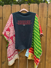 *remake* KANTHA TEE KAFTAN // open size handmade // JOHN LENNON imagine