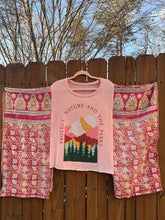 KANTHA TEE KAFTAN // open size handmade // PROTECT NATURE