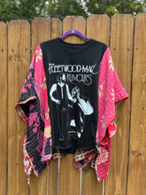 *Remake* KANTHA TEE KAFTAN // open size handmade // FLEETWOOD MAC black
