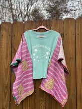 KANTHA TEE KAFTAN // open size handmade // DAYDREAMER