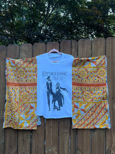*remake* KANTHA TEE KAFTAN // open size handmade // FLEETWOOD White