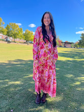 PRESSED FLOWERS  // maxi dress