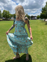 FORGET ME NOT ribbon tie // maxi dress