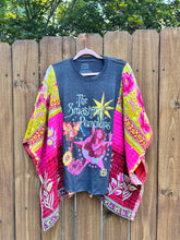 *remake* KANTHA TEE KAFTAN // open size handmade // SMASHING PUMPKINS Pink