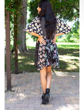 90’s vibe mini dress // adjustable waist