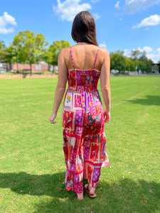 SUMMER PATCHWORK // maxi dress