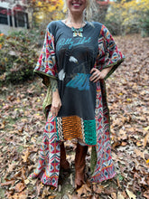 KANTHA WING UPCYCLED DRESS// free size handmade// BILLY IDOL
