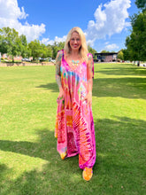 ONE LOVE Tie dye jumpsuit // free size