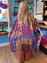 Patchwork boho kimono