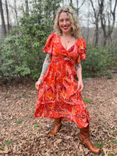 MADELINE Tangerine dress // maxi dress