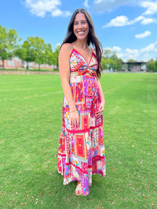 SUMMER PATCHWORK // maxi dress