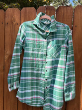 Pink Floyd Upcycled Flannel // small handmade