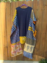 KANTHA WING UPCYCLED DRESS// free size handmade// NIRVANA