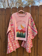 KANTHA TEE KAFTAN // open size handmade // PROTECT NATURE