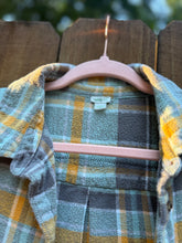 OOAK upcycled FLANNEL // multi Dolly // medium