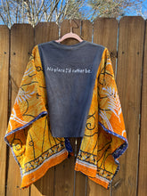 KANTHA TEE KAFTAN // open size handmade // GRATEFUL Dead TN