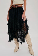 Stevie Lace skirt //  lined  /black