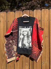 KANTHA TEE KAFTAN // open size handmade // STEVIE NICKS legend