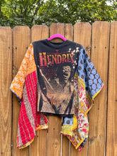 KANTHA TEE KAFTAN // open size handmade // JIMI HENDRIX