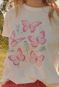 BUTTERFLIES // graphic tee