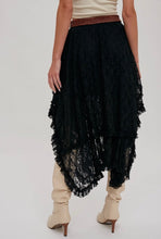 Stevie Lace skirt //  lined  /black