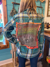 JEFFERSON STARSHIP / upcycled flannel  // small handmade