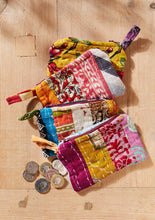 Vintage Kantha fabric Coin purse
