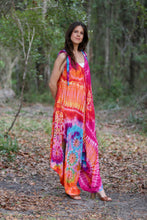 Wide-Leg Rainbow Tie-Dye Romper: 2 / One Size