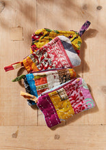 Vintage Kantha fabric Coin purse